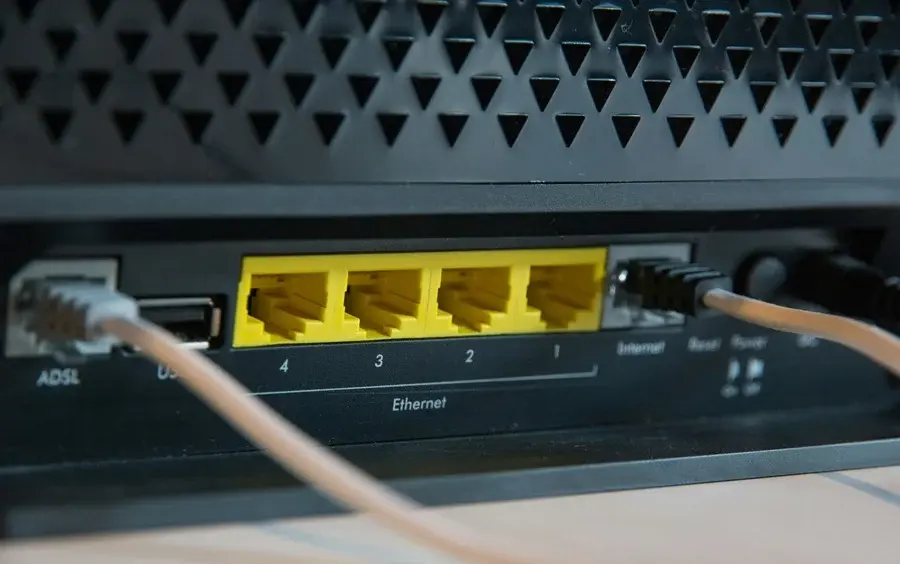 Configuracao de ponto de rede